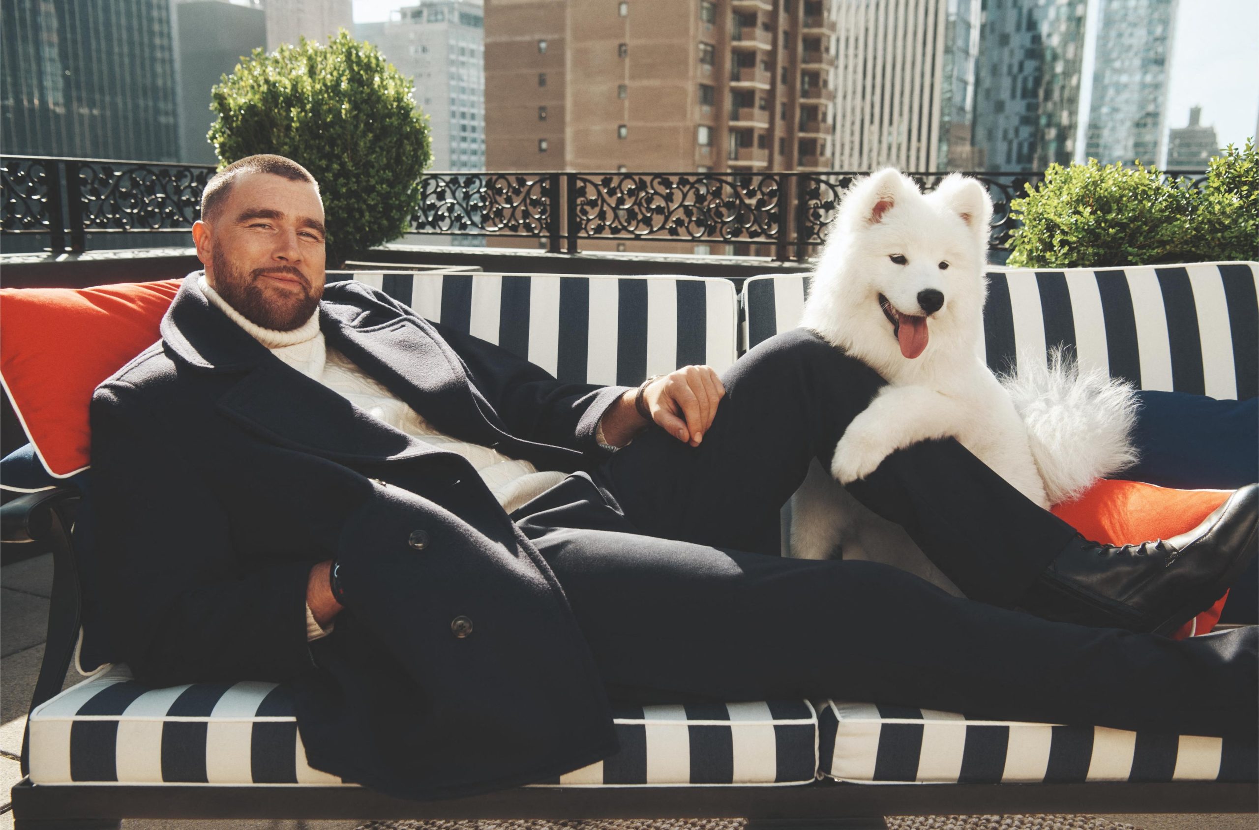 Travis Kelce in Taylor Swift imata novo kužiko Wendy. Foto: Profimedia